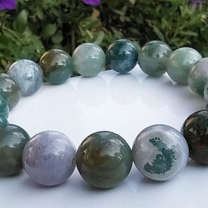 Agate stone bracelet.  Bracelet for harmony.  Gemstone Beads,Spirituality,Prayer,Good Luck Bracelet, Yoga, Protection, Meditation.