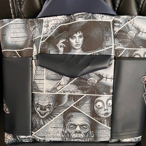 Horror Theme Tote Bag/Purse