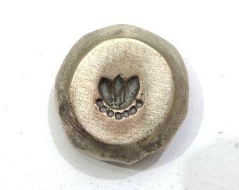 Vintage Jewelry Locket Die Mold Mould hand-engraved on Bronze DIY India SKU ML172