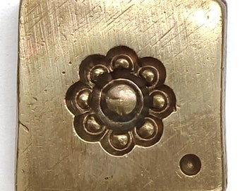 Vintage Jewelry Locket Die Mold Mould hand-engraved on Bronze DIY India SKU ML172