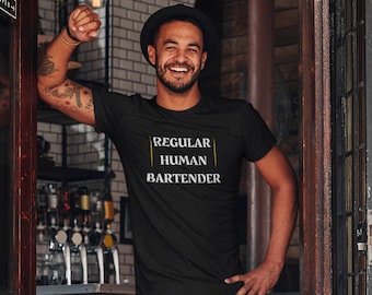 Regular Human Bartender Shirt/ What We Do In The Shadows