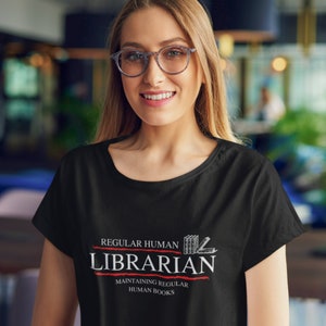 Regular Human Librarian Shirt/What We Do In the Shadows