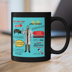 Dr. Krieger 11oz Black Mug