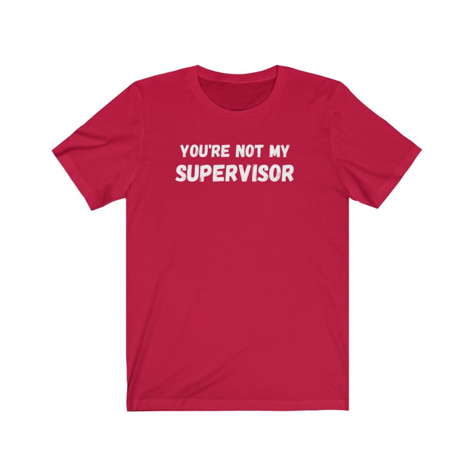 You're Not My Supervisor Shirt/archer - Etsy
