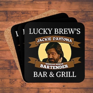 Jackie Daytona Corkwood Coaster Set