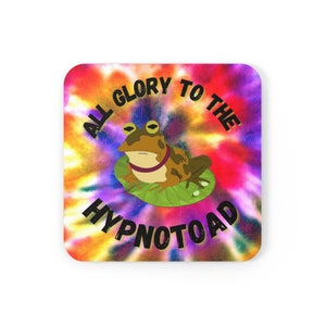 Hypnotoad Korkholz Untersetzer Set/Futurama