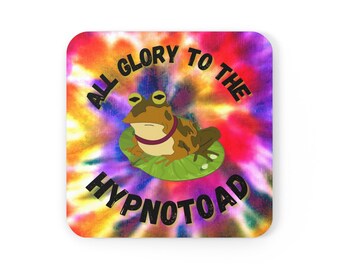 Hypnotoad Corkwood Coaster Set/Futurama