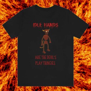 Robot Devil Idle Hands T-shirt/Futurama