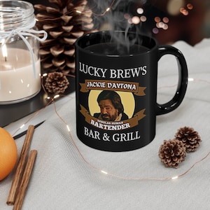 Jackie Daytona Regular Human Bartender Coffee Mug 11oz/ Lucky Brew&#39;s/ What We Do In The Shadows Inspired Mug
