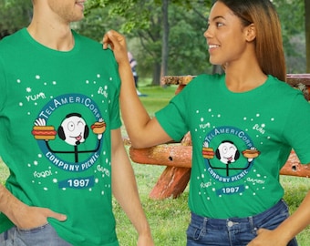 TelAmeriCorp Company Picnic Shirt/Workaholics Inspired Tee