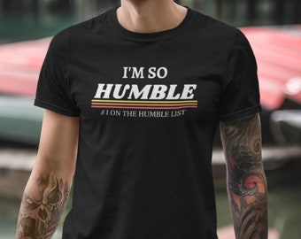 I'm So Humble Shirt/Popstar Never Stop Never Stopping