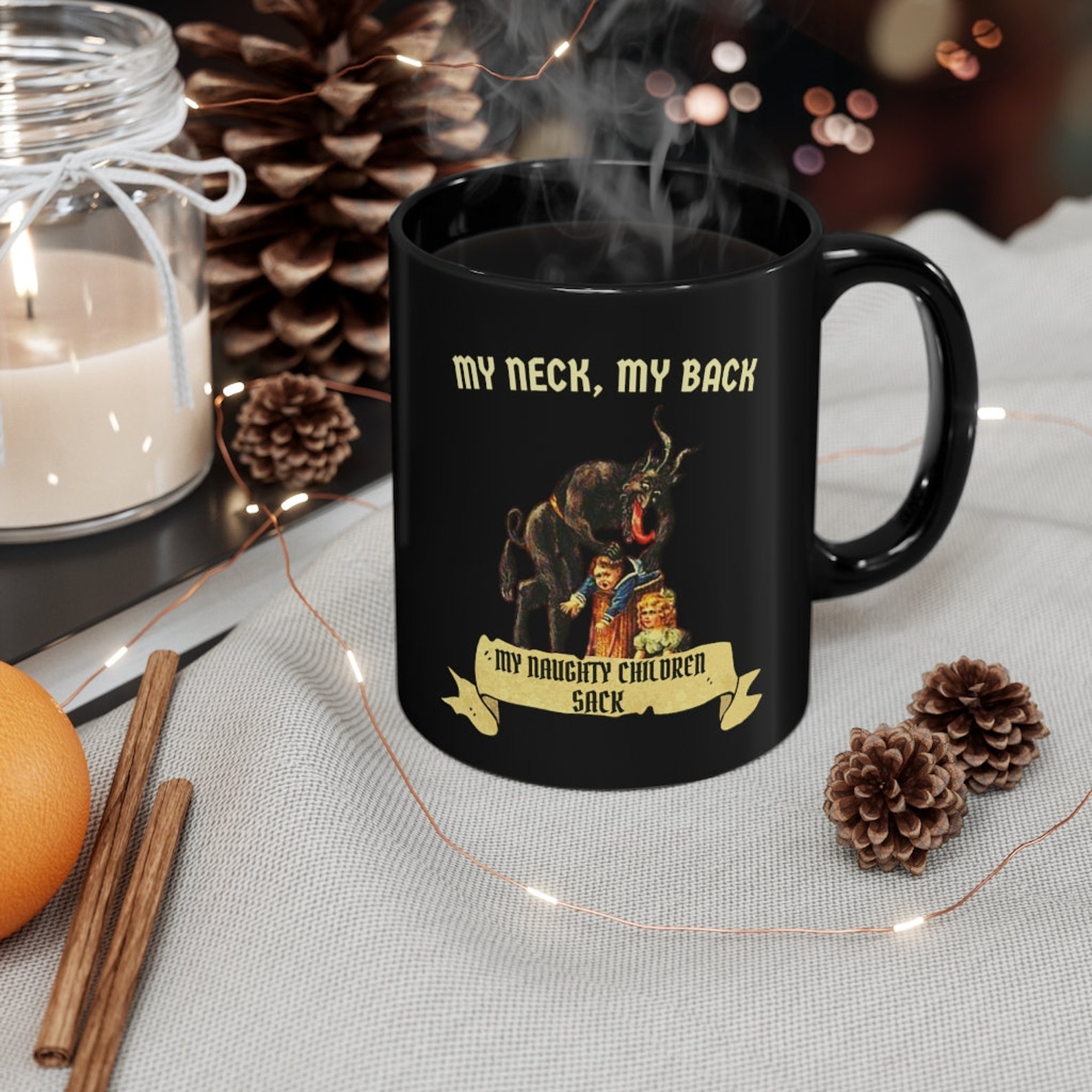Krampus mug 11oz