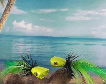 Double Barrel Poppers (X-Large): Swordfish/Barracuda/Marlin