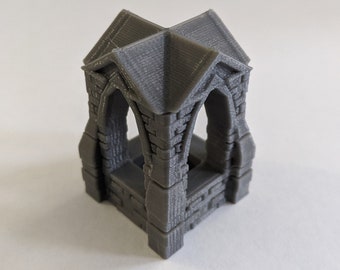 Mythic Shrine Model | 28mm 1/56 Scale Miniature DnD Bolt Action | Fantasy RPG Tabletop Wargames | Scenery Terrain Scatter