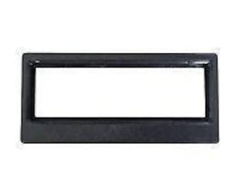 Land Rover Defender TD5 Stereo Surround - Black, FHF000070PMA Compatible, Bezel Faceplate, Replacement Part, 206x96x15.5mm
