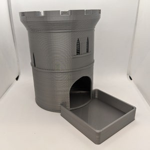Castle Dice Tower | RPG Model Scale Miniature Fantasy Figure | DnD Bolt Action | Tabletop Wargames Scenery Terrain Scatter UK