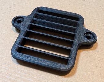 Land Rover Series 3 Lower Dash Air Vent - Black, Aftermarket Part, Replacement Vent, Restoration Part, Ventilation, Classic Car