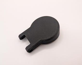 Dyson DC24 Wand Top Cap Replacement, Replaces 913806 01, Handle End Plug, Black PETG