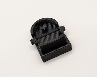Hoover WindTunnel Lower Hose Release Button, Replaces 303832001, UH70211 UH70212 UH70215 Vacuum Latch, Black PETG
