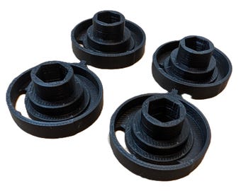 Engranaje del motor paso a paso de ventilación del Jaguar XF - Negro, mejorado, compatible con C2Z31321, X250, 2008-2015, reparación de ventilación, posventa