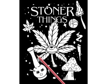 Featured image of post Simple Stoner Coloring Pages - Let&#039;s get high and color: