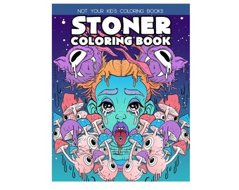 Download Weed Coloring Book Etsy