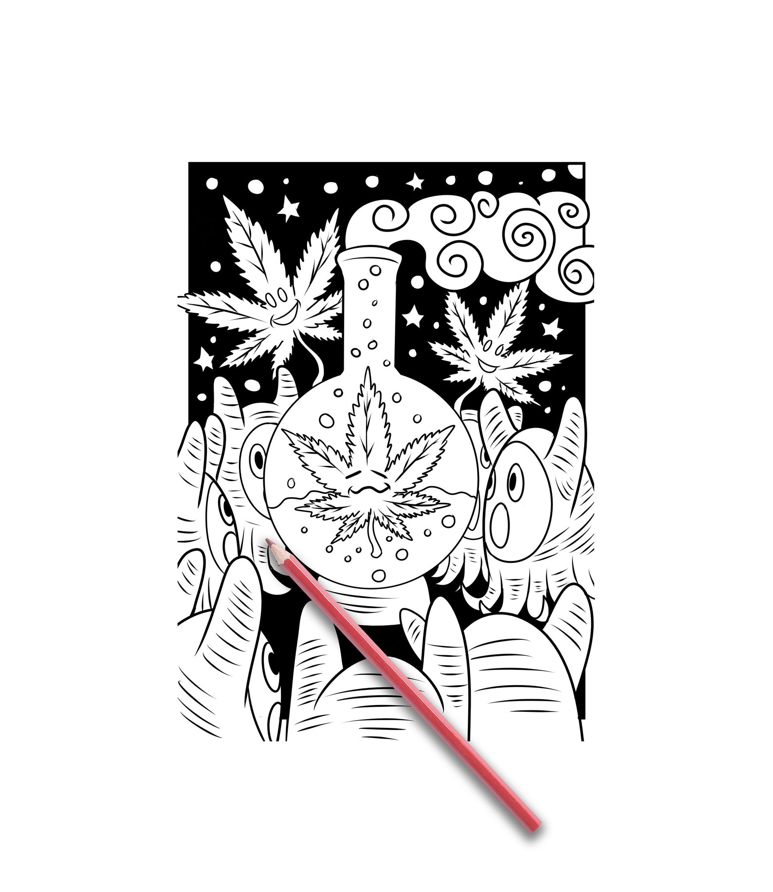 Free Printable Stoner Coloring Pages