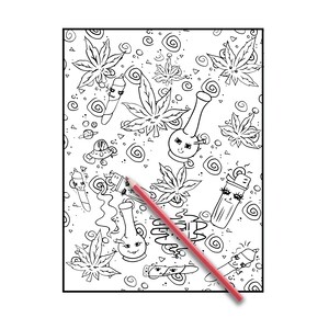 Calming Cats & Kittens Adult Coloring Book 30 Pages Printable Instant  Download PDF 