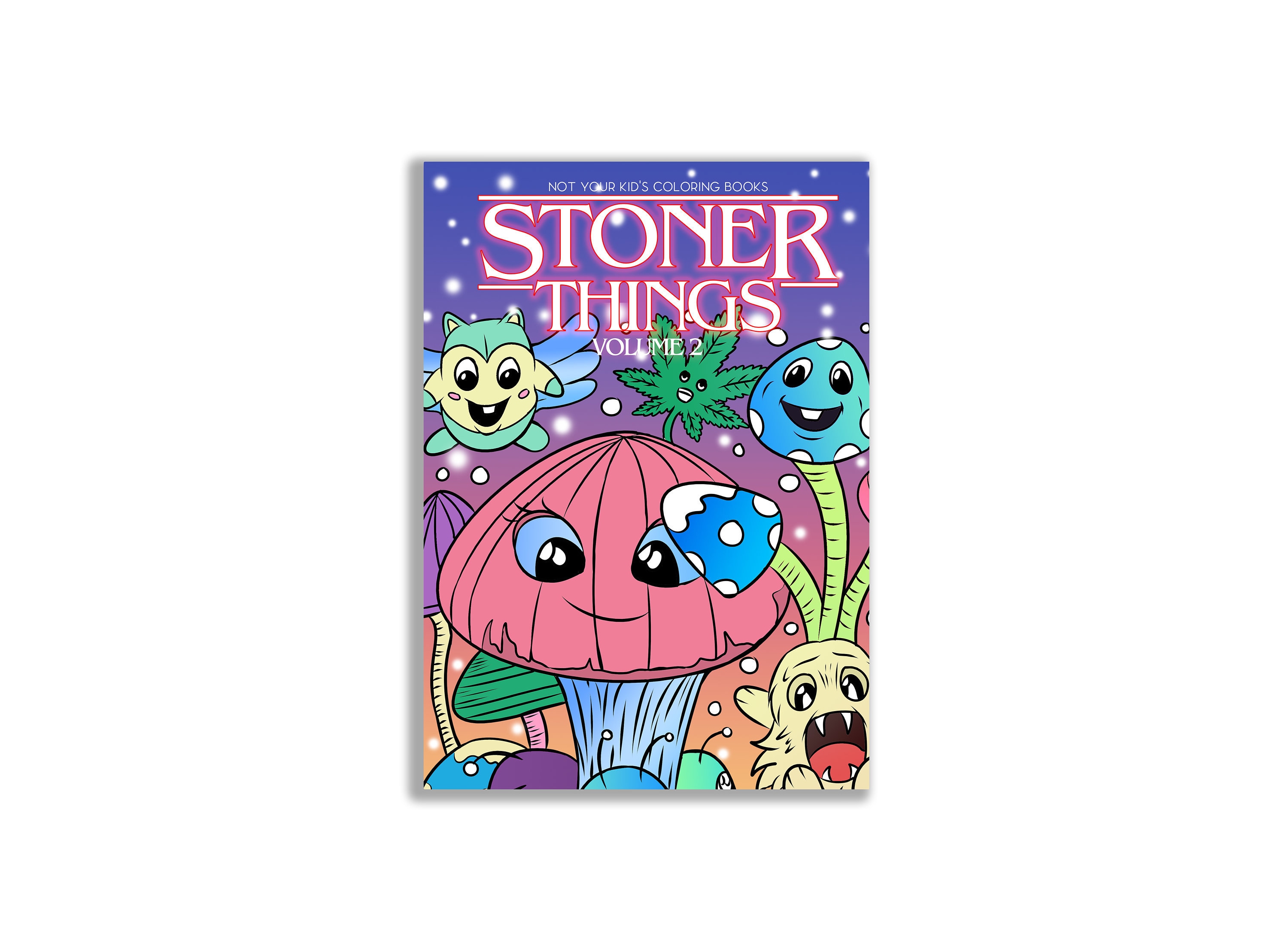 Download Stoner Things Stoner Coloring Book Printable Adult Coloring Book Digital Download