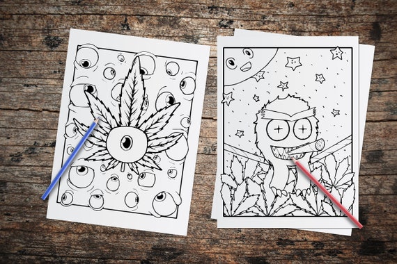 Rick And Morty Stoner Coloring Book - Adult Coloring Books