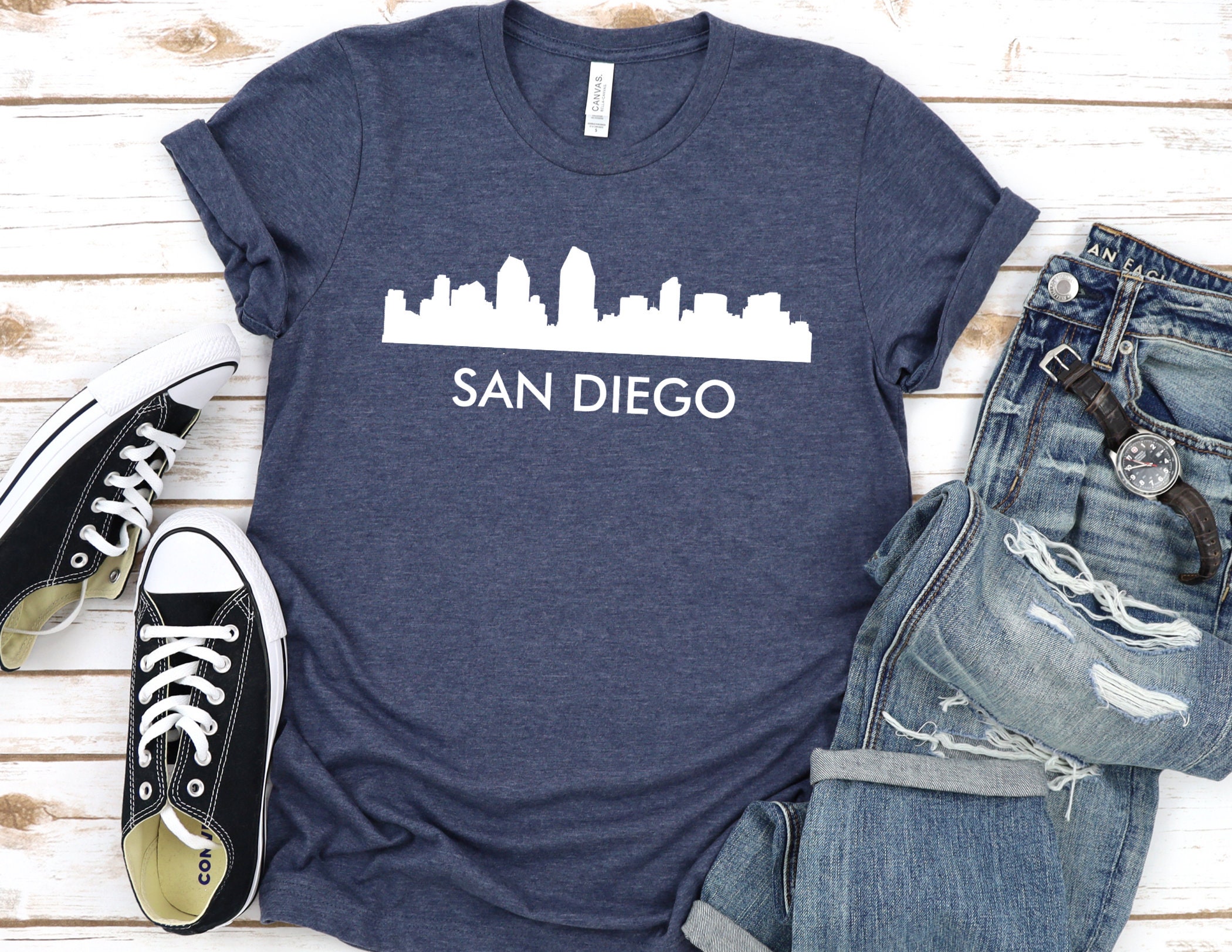 San Diego Shirt San Diego TShirt California tee San Diego | Etsy