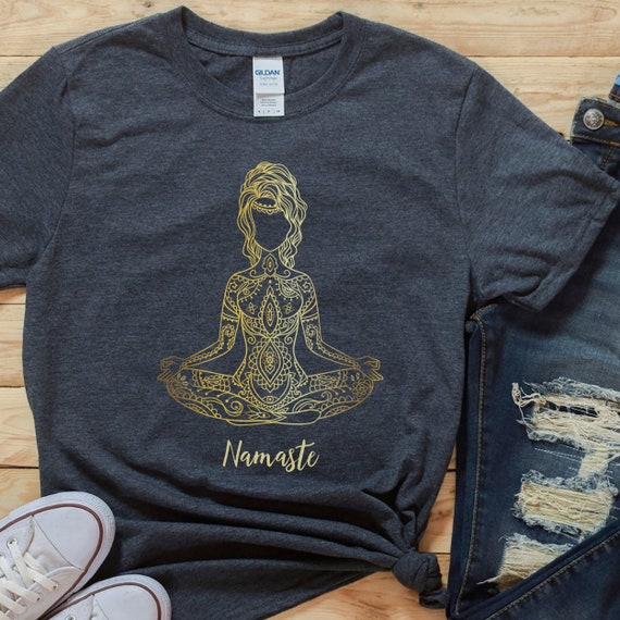 Heavily Meditated Shirt Zen Meditation Shirt Yoga Gift - Etsy