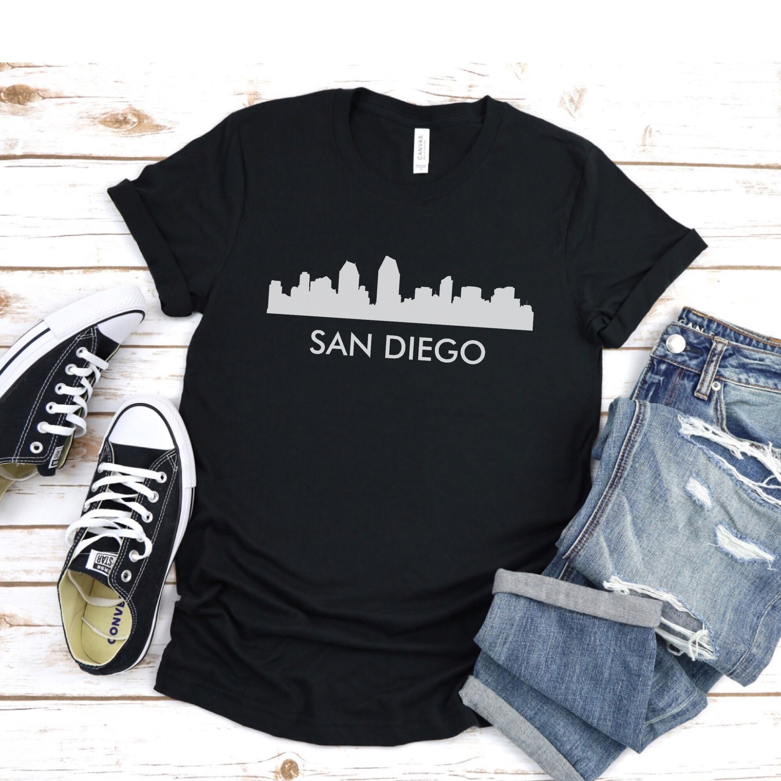 San Diego Shirt San Diego Tshirt California Tee San Diego - Etsy