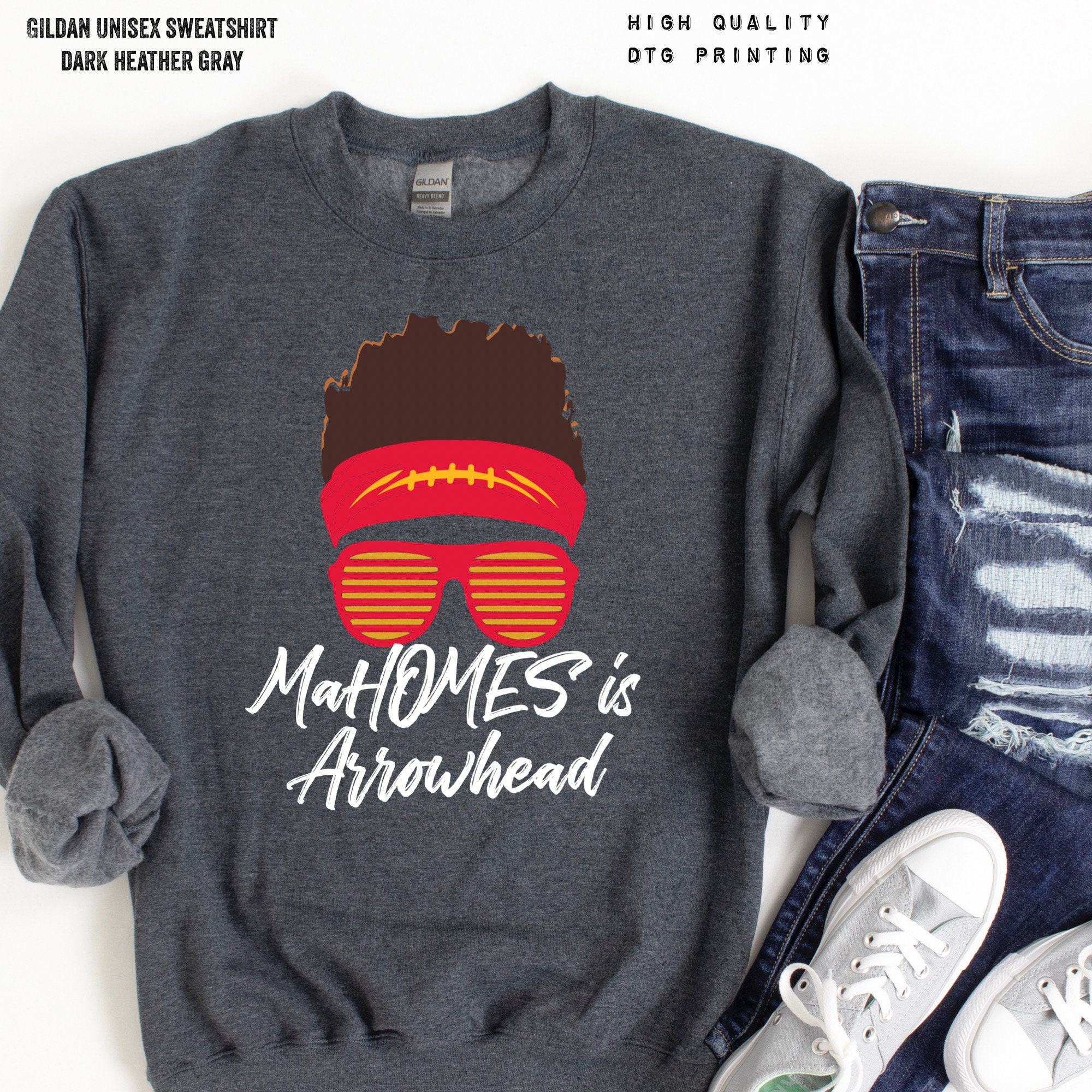 Discover Arrowhead sweatshirt Patrick Mahomes Sweatshirt, Mahomes Sweatshirt