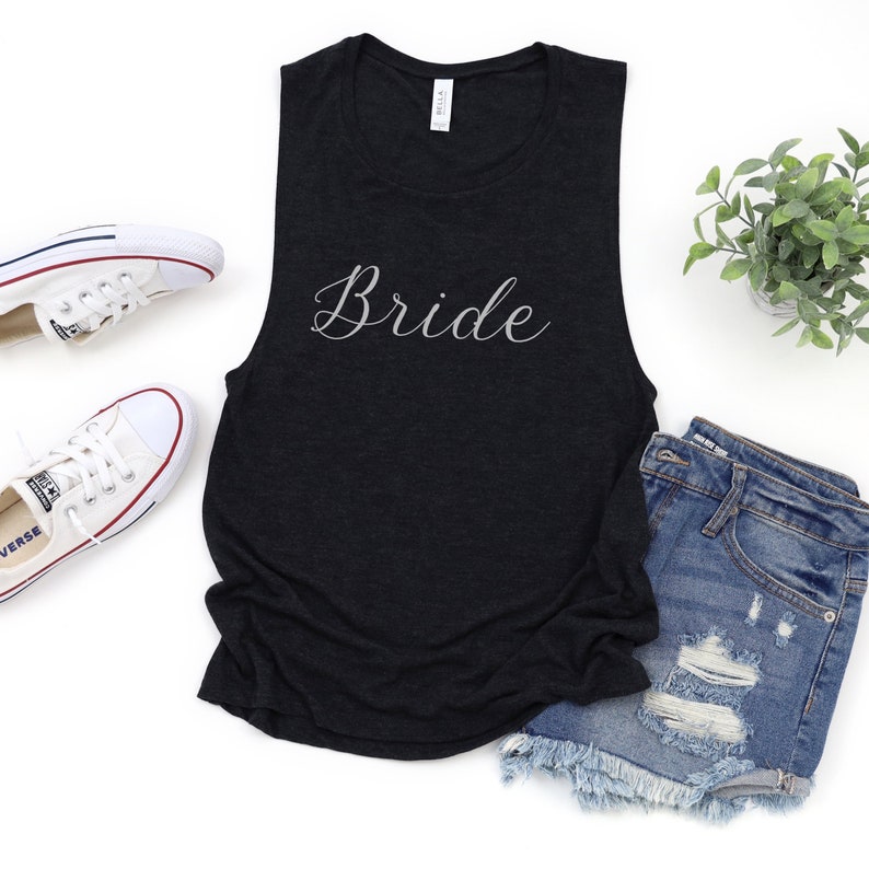 Bride Bride Bride Shirt Bride tank top Wedding Party tank tops Bachelorette Party Bridal Party shirt Wedding Party Shirts Bride Shirts