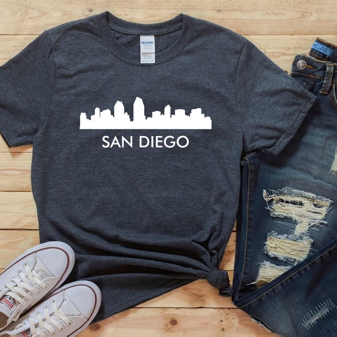 San Diego Shirt San Diego TShirt California tee San Diego | Etsy
