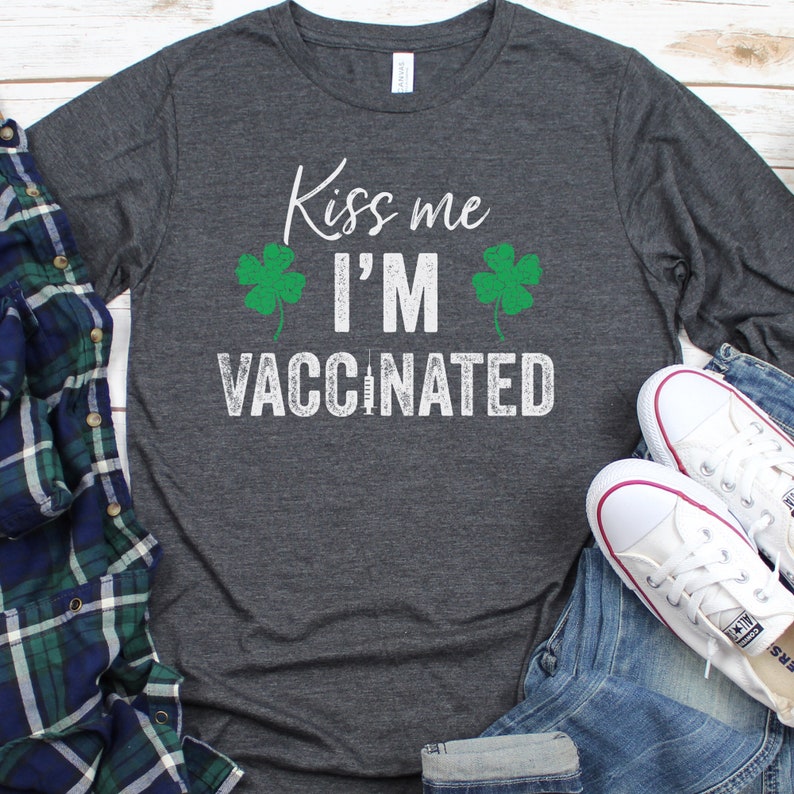 cute smart vaccinated shirt
