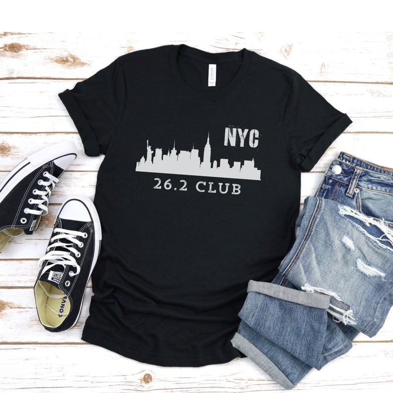 NYC Marathon Shirt New York City Marathon Tshirt Gift for Etsy