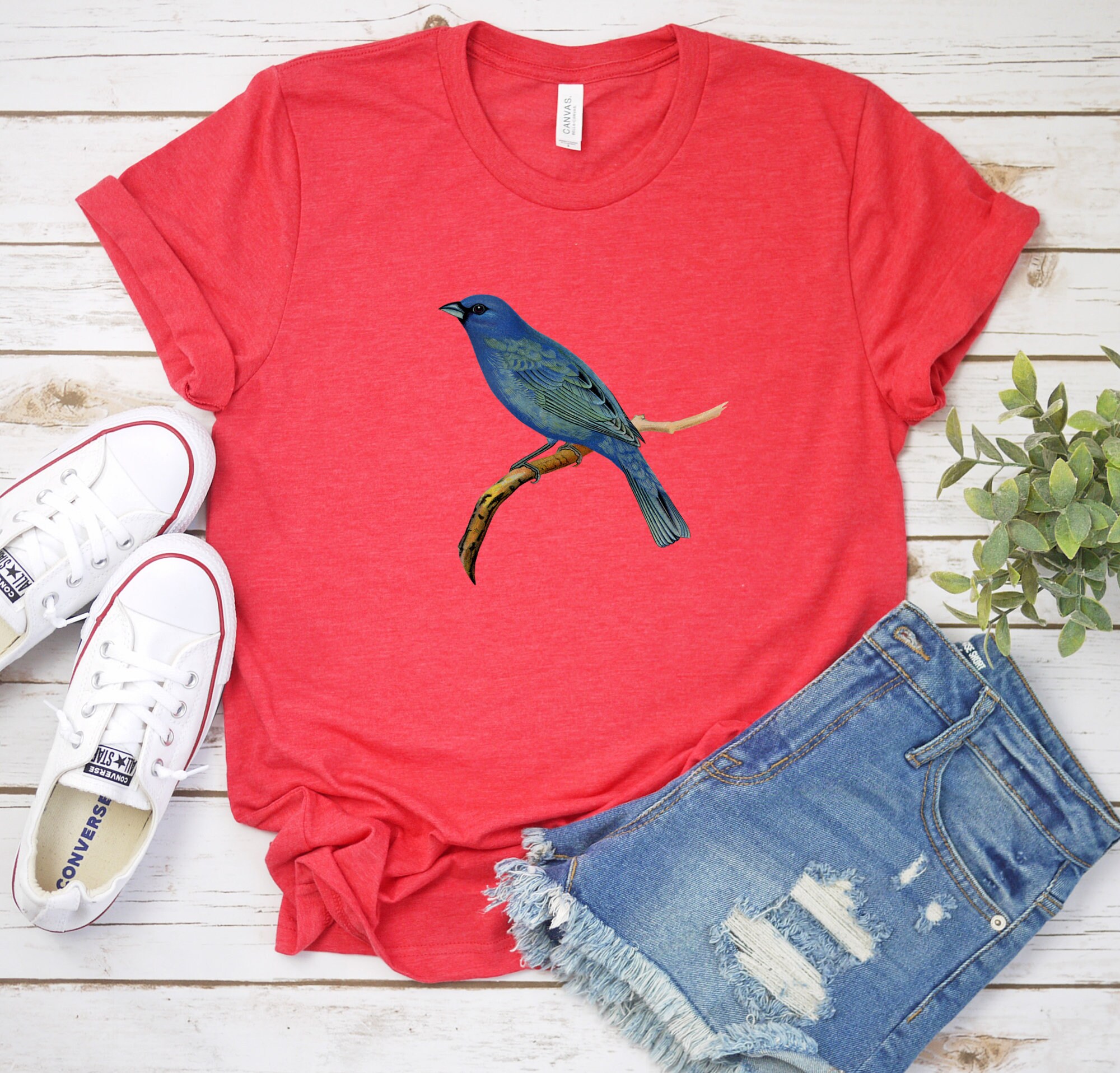 Blue Bird Shirt Blue Bird Bird Tshirt Graphic Womens Etsy