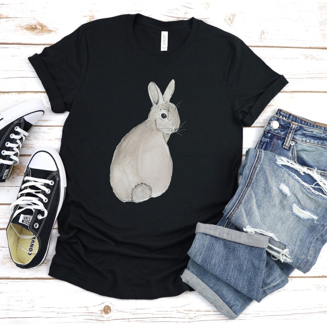 Funny Rabbit Shirt Rabbit Tshirt Bunny Shirt Nature Lover Etsy
