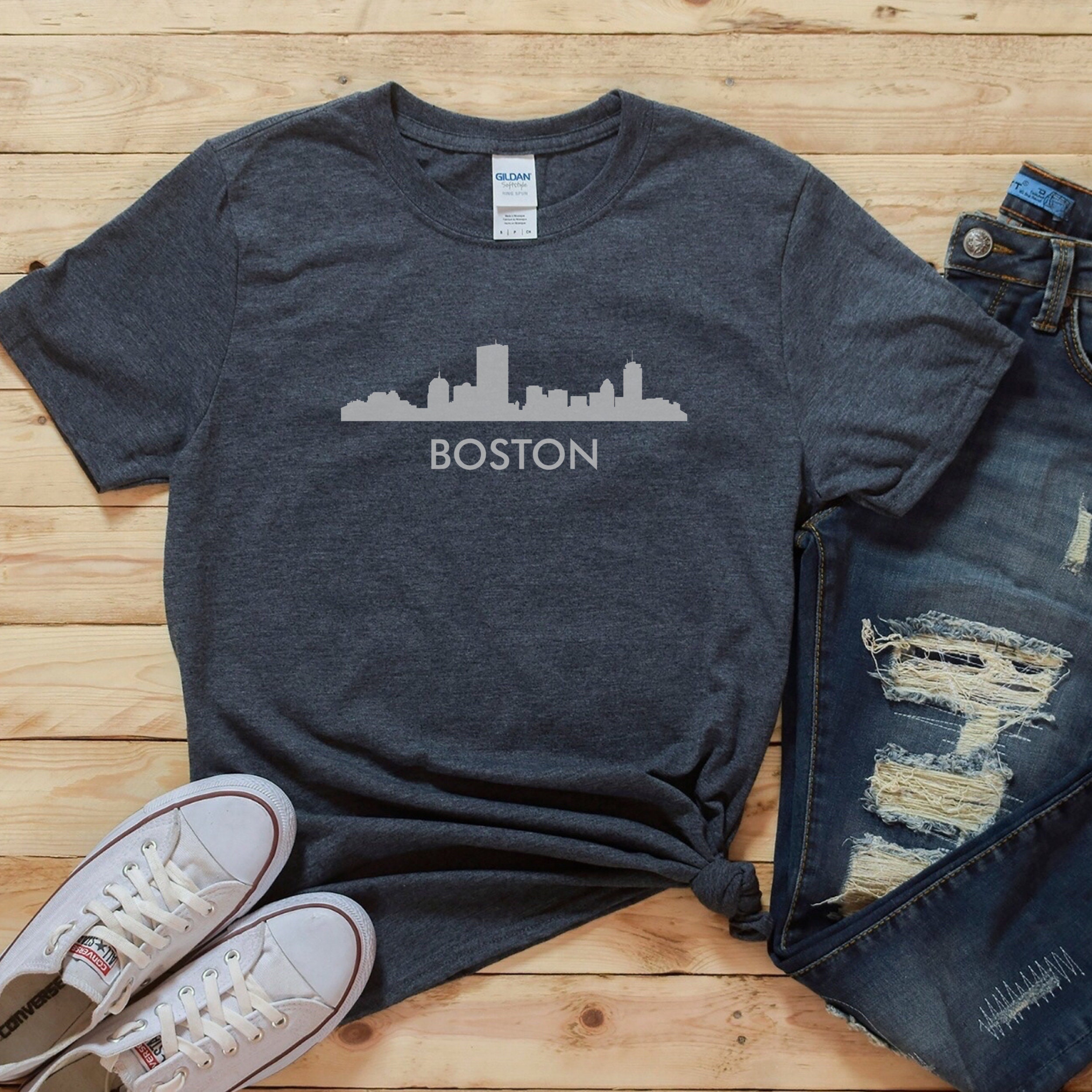 Boston Shirt Boston TShirt Boston TShirt Boston Boston Etsy