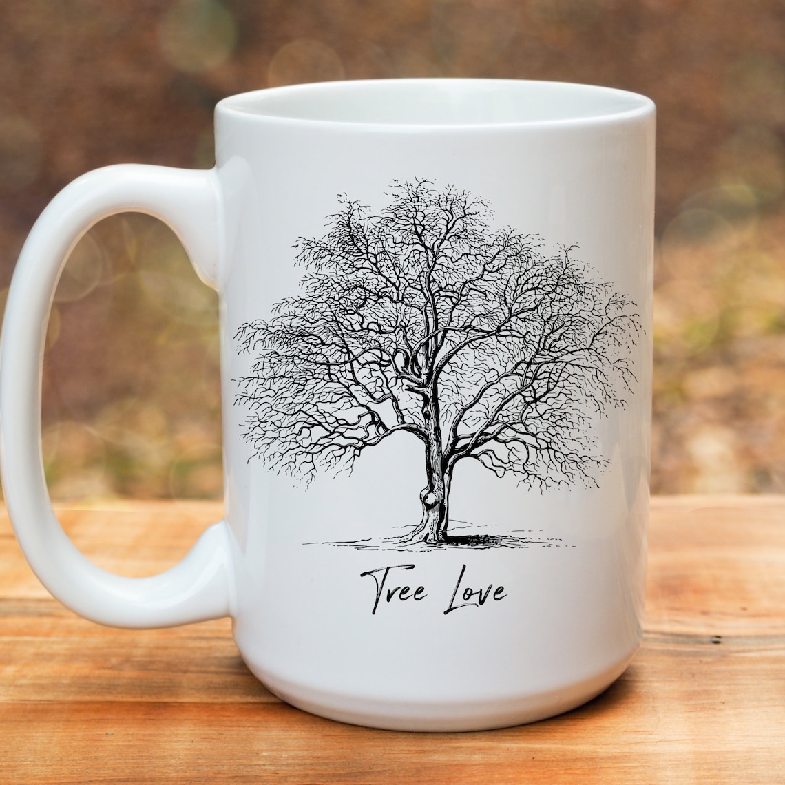 Pine Tree mug Forest mugs Nature coffee mug Camping mug Etsy