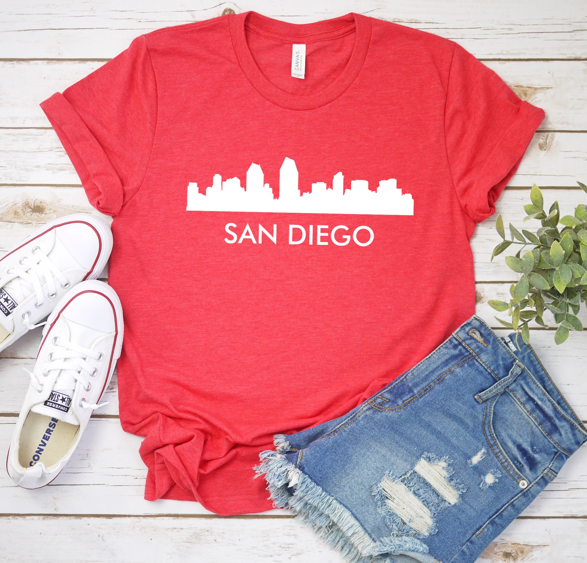 San Diego Shirt San Diego TShirt California tee San Diego | Etsy