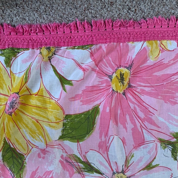 Pink Flower Quilt Etsy