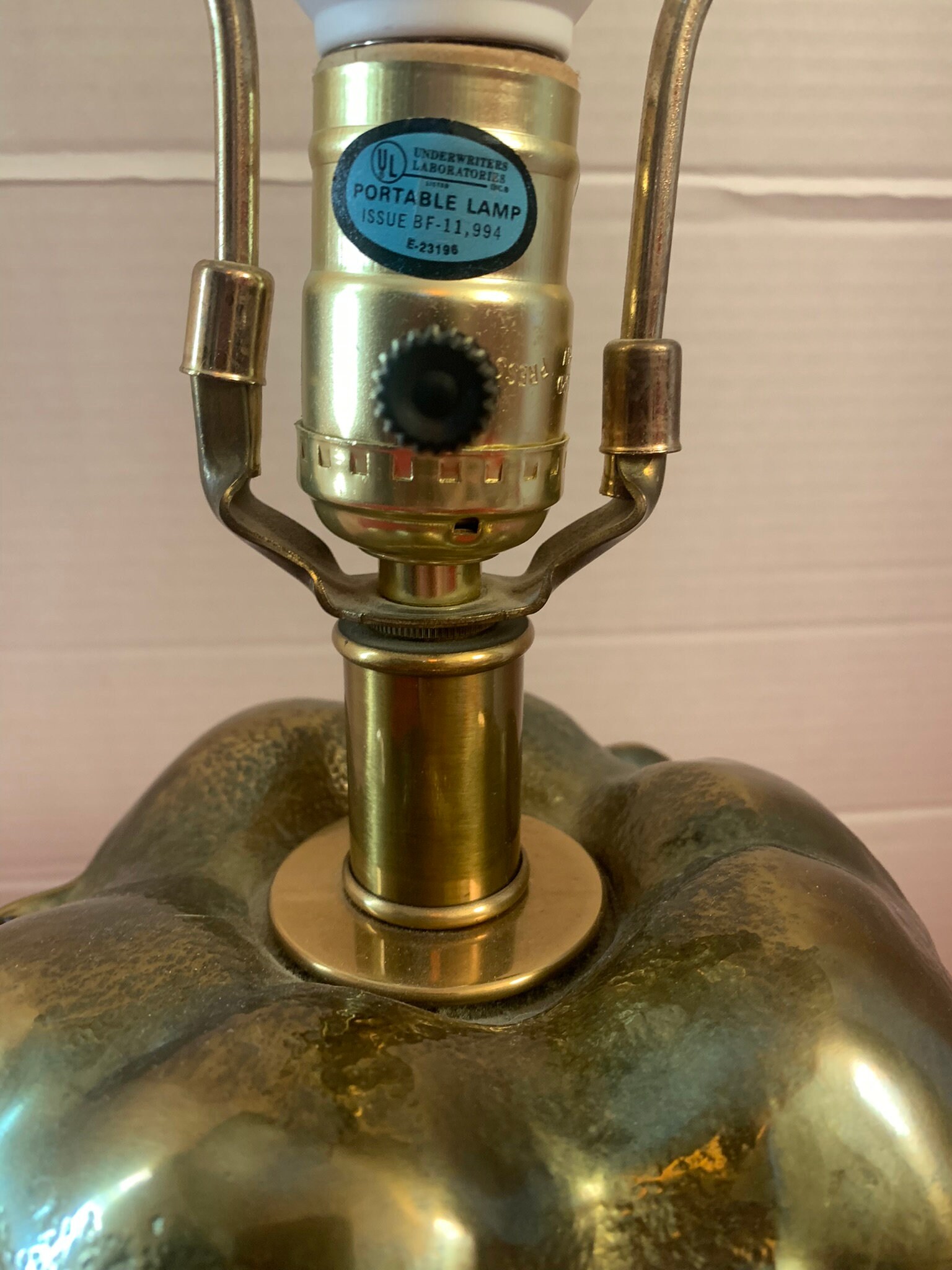 Beautiful Vintage Mid Century Brass Elephants Lamp Frederick Beautiful Vintage Mid Century Brass Elephants Lamp Frederick