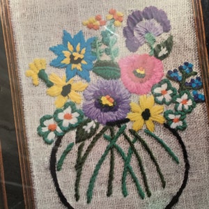 Embroidery Kit Farewell Summer Floral Embroidery Design for