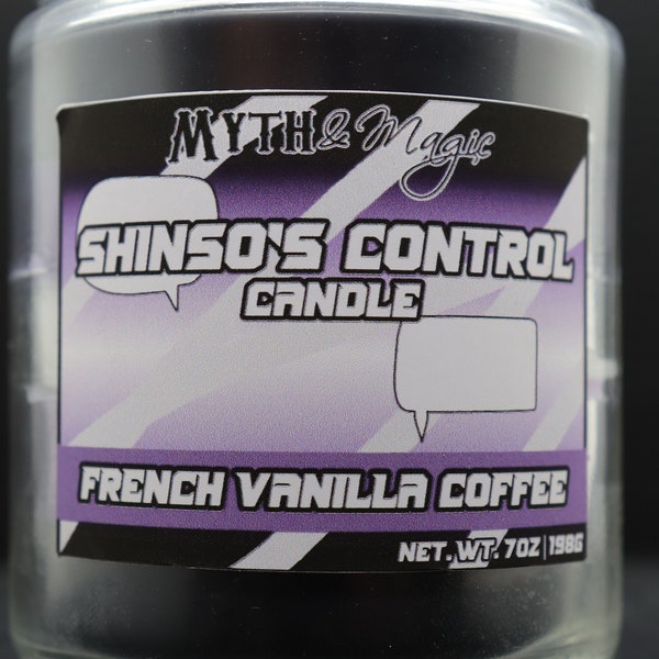 Shinso's Control Candle | French Vanilla Coffee |