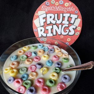 Fruit Rings Cereal Candle