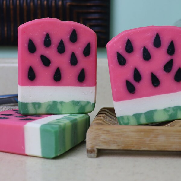 Sweet Watermelon Soap Bar with Shea and Cocoa Butter