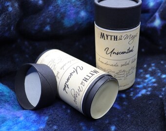 Unscented Solid Lotion Stick | Cardboard Tubes
